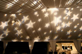 Wedding Tent Lighting, Lite Sacramento, Stars 